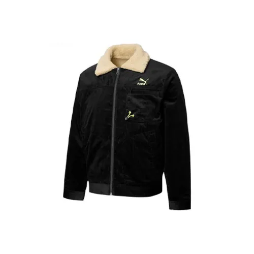 PUMA Мужские черные куртки