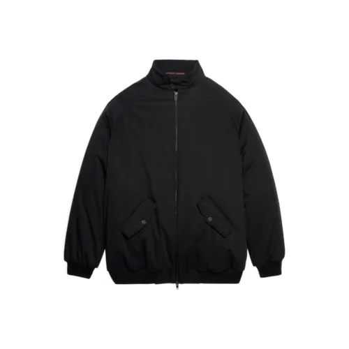 Balenciaga SS22 Куртки и Пальто Свободный крой Мужской Черный