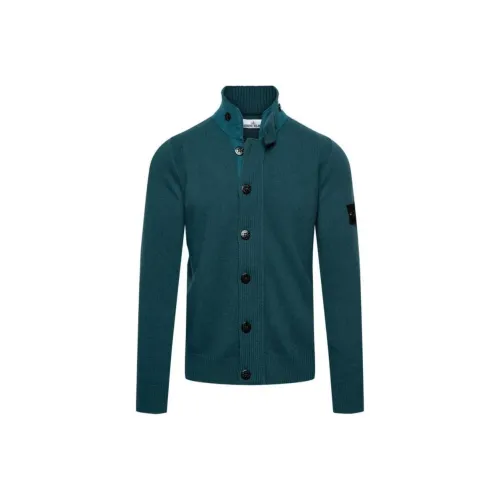 Stone Island Зеленые Мужские Свитера