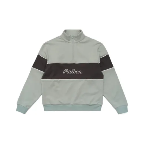 Malbon Golf Поло Мужское Серое