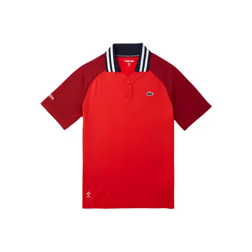LACOSTE Collaboration Daniel Medvedev Collaboration Red Men's Polo