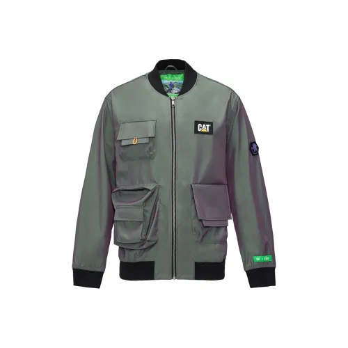 CAT x EVA Пурпурно-зеленый Мужской Куртки