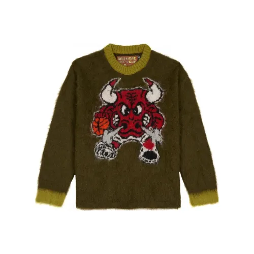 Brain Dead NBA Зеленый Унисекс Свитеры