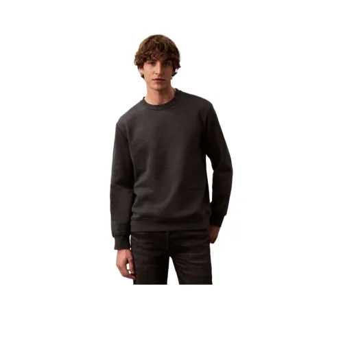 CALVIN KLEIN Толстовка Мужской Черный Серый