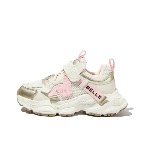 BELLE Низкий Топ Kids Lifestyle Shoes Бежевый Золотой