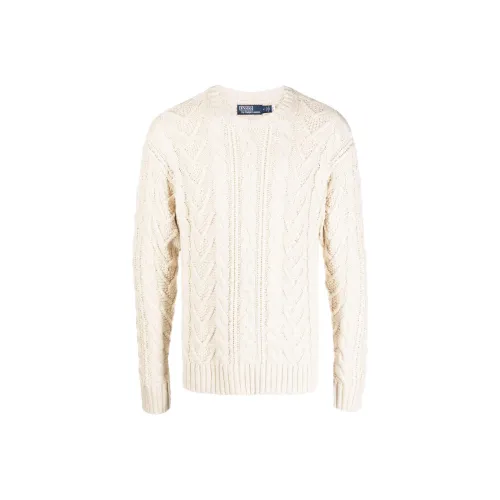 Polo Ralph Lauren Свитер Мужской Айвори Белый