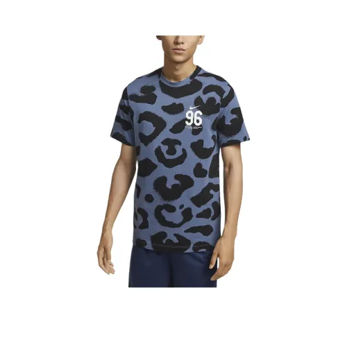 Nike Fen Синий Мужской T-Рубашка