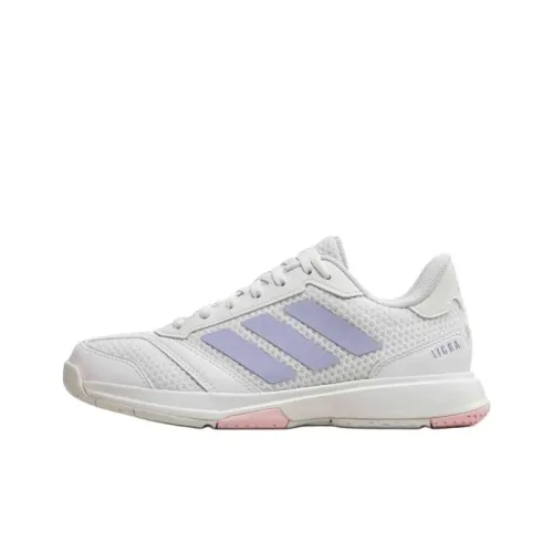 Adidas Ligra 8 Slip-resistant Abrasion-resistant Low-top Training Shoes Women's White Blue Адидас Ligra 8 Противоскользящие Устойчивые к истиранию Низкие Кроссовки для тренировок Женские Белые Синие