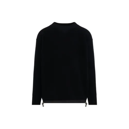 Sacai Мужские черные свитеры