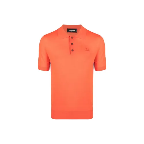 DSQUARED 2 Orange Мужская Поло