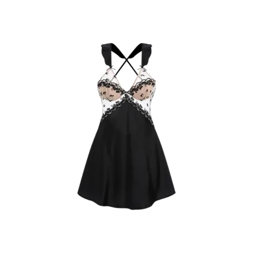 METE WHALE MT Ночная сорочка Женская Черная