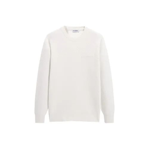 PEACEBIRD MEN Свитер Унисекс Белый