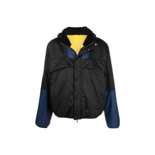 MARNI Мужские черные куртки