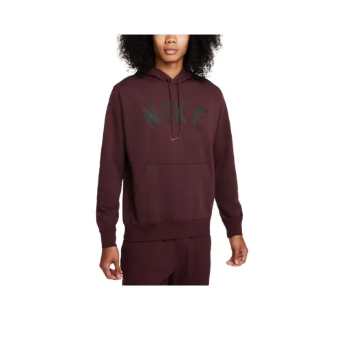 Nike SwooshDri Форма Толстовка Мужской Темно-красный