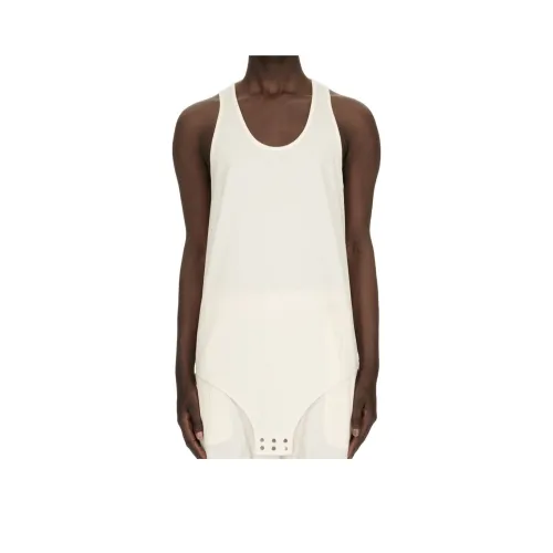 RICK OWENS совместный бренд Champion Co Branded Edition Белый Мужские Майки