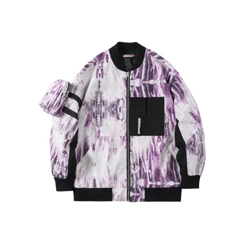 ENSHADOWER Белый фиолетовый Унисекс Куртки