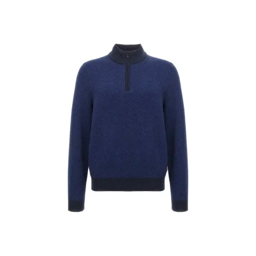 Hugo Boss Свитер Мужской Темно-синий