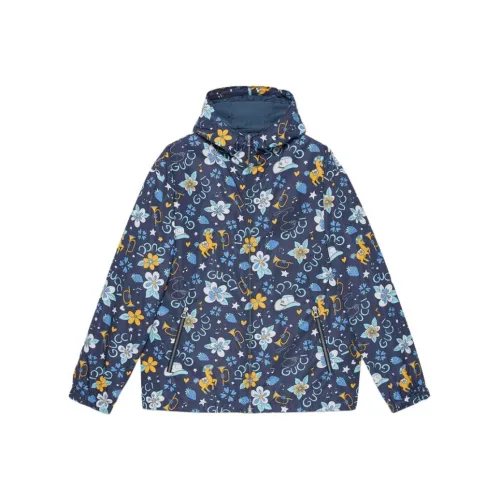 GUCCI SS22 Куртки и Пальто Мужской Синий