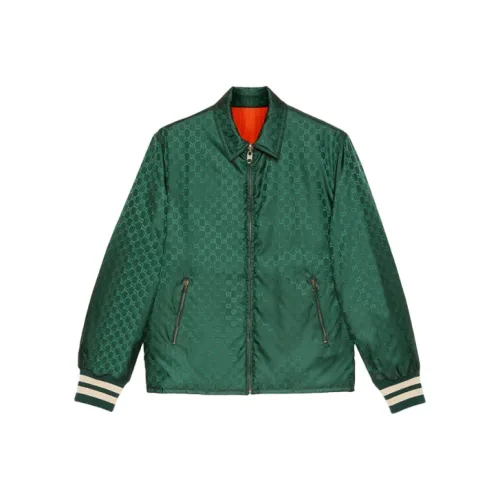 GUCCI FW21 Куртки и Пальто Мужской Зеленый