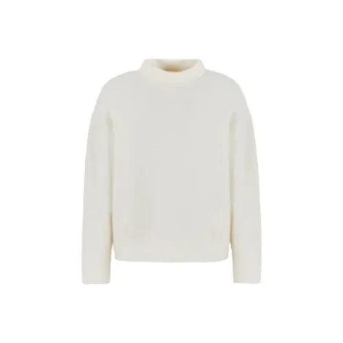 EMPORIO ARMANI FW24 Свитер Мужской Almond Milk White