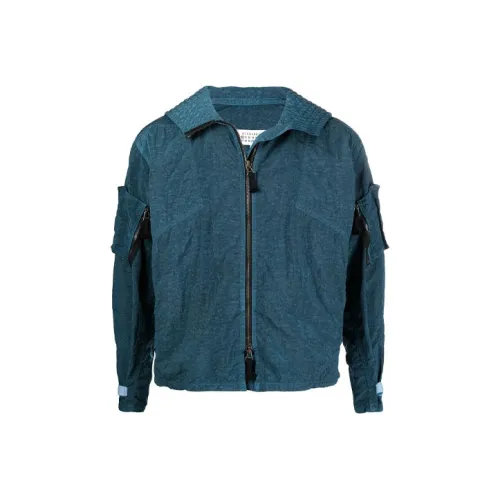 Maison Margiela Мужские синие куртки