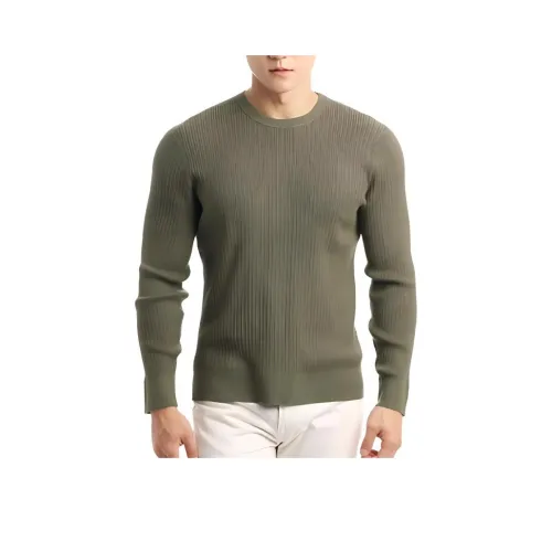 THEORY Хаки Мужские Свитера