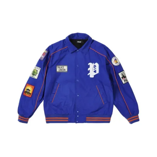 Дворцово-синие унисекс куртки