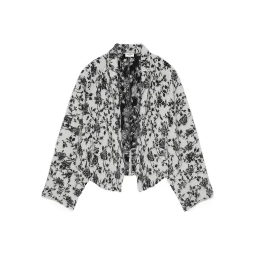 SAINT LAURENT SS22 Куртки и Пальто Мужской Серый