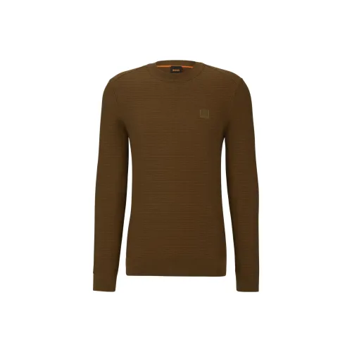 Hugo Boss Зеленые Мужские Свитера