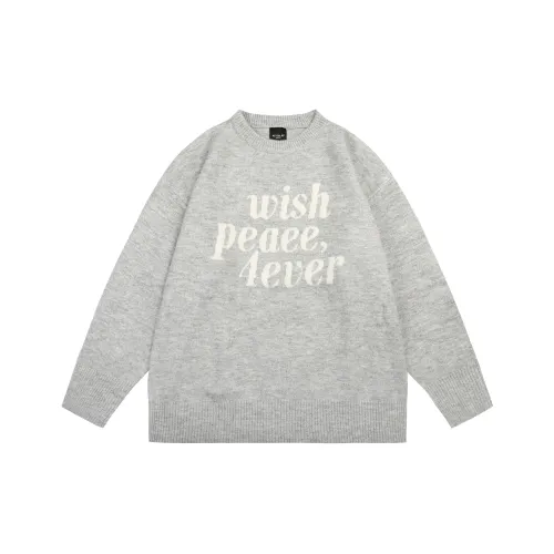 4EVER LAB Свитер Унисекс Фотиния Серый