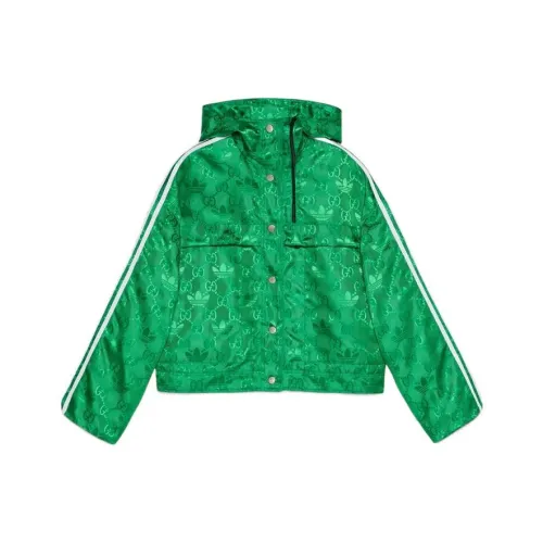 GUCCI X ADIDAS Originals GUCCI X ADIDAS SS22 Куртки и пальто Унисекс Зеленый