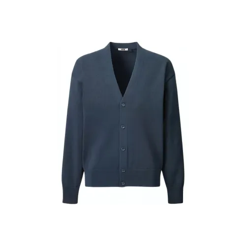 UNIQLO SS24 Трикотаж Мужской Темно-синий