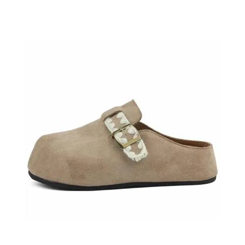 JINDUN Домашние тапочки Женские Абрикос