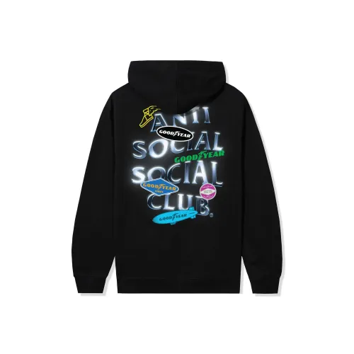 ANTI SOCIAL SOCIAL CLUB Goodyear Collaboration Черный Унисекс Свитшоты
