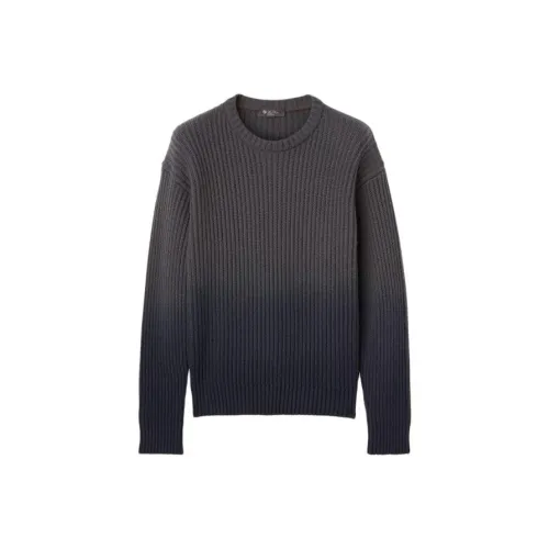 Loro Piana Yugen Crewneck Свитер Мужской Серый