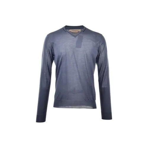 Corneliani Светло-Синие Мужские Свитера