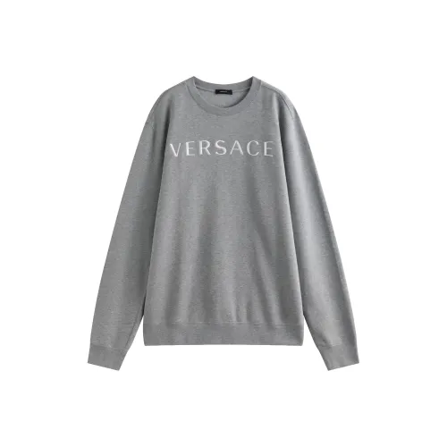 VERSACE FW24 Толстовка Мужской Серый