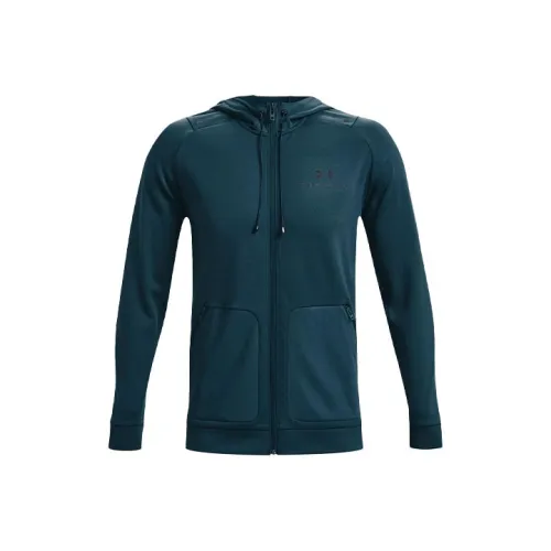 Under Armour RUSH Куртка Мужская Светло-Серый Синий