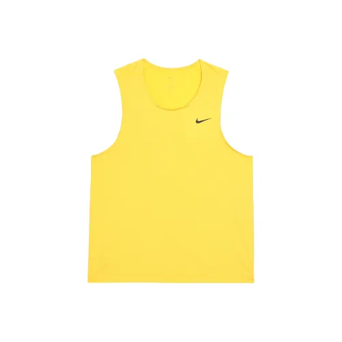 Nike Dri Fit READY Майка Мужская Желтая