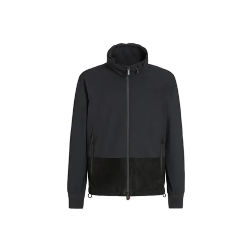 Ermenegildo Zegna Черные Мужские Куртки