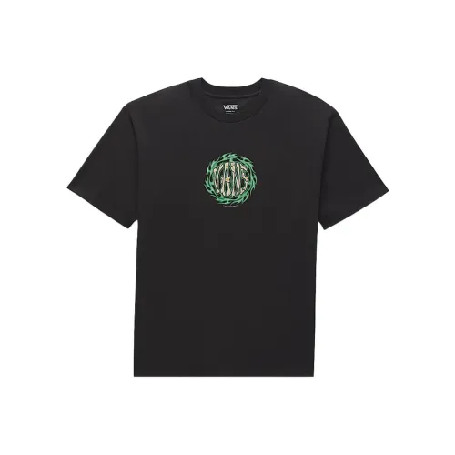 Vans 2K Flame T-Shirt T-Shirt Мужской Черный