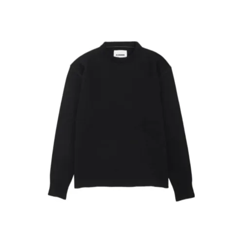 JIL SANDER Черные Мужские Свитера