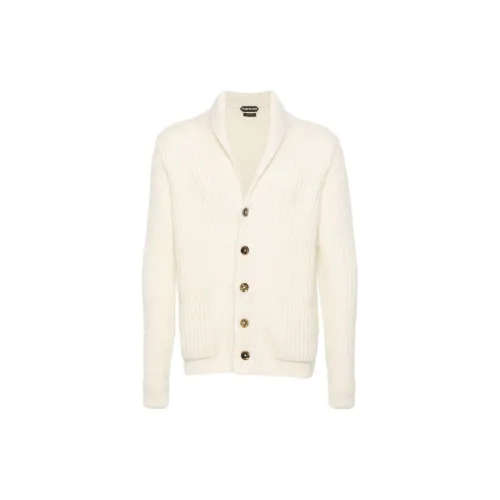 TOM FORD FW23 Трикотаж Мужской Белый