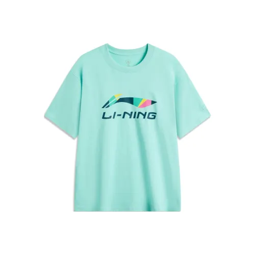 LINING T Рубашка Унисекс Цвет Селадон Бирюза