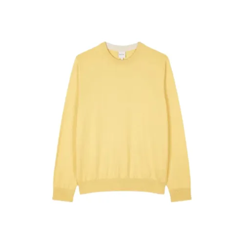 Paul Smith SS25 Свитер Мужской Желтый