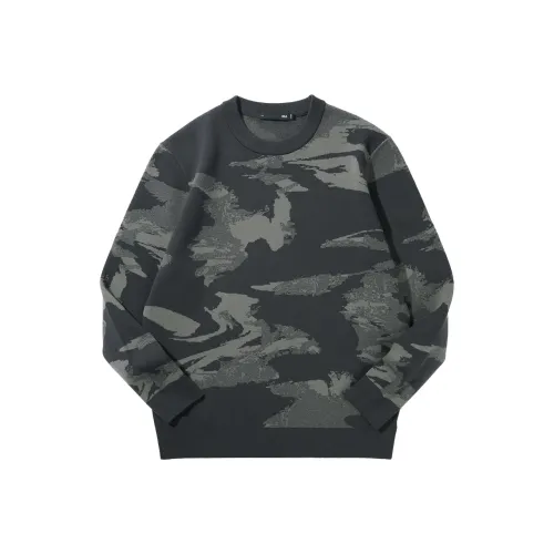 HLA RUNWAY В одном стиле Круглый вырез Жаккард Мягкий Трикотаж Мужской