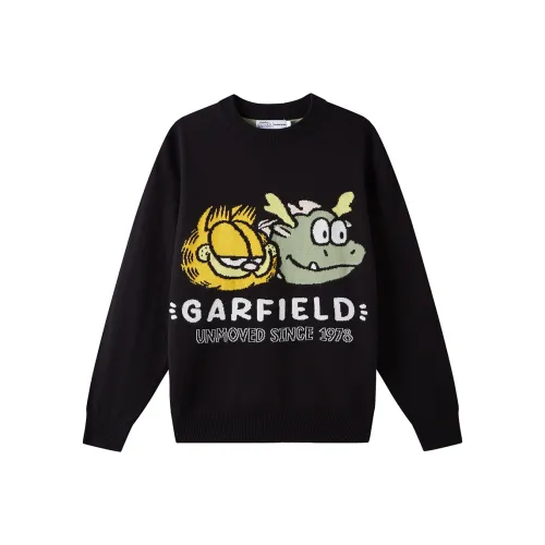 Веселье x garfield LIANMINGKUAN Свитер Унисекс