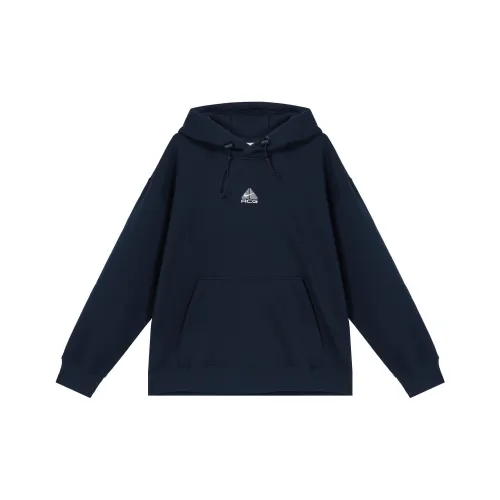 Nike ACG THERMA Футболка Толстовка Унисекс Арсенал Темно-Морской Синий Черный Гора Белый