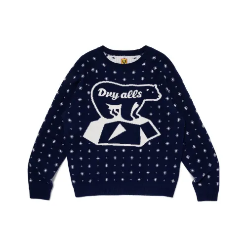 HUMAN MADE FW23 Осенне-зимняя коллекция Свитер Унисекс