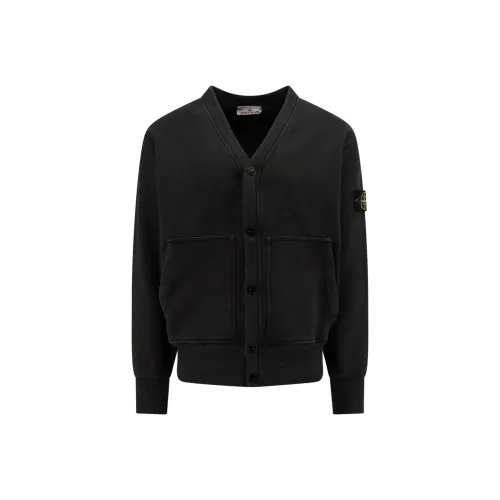 Stone Island Черный Мужской Трикотаж